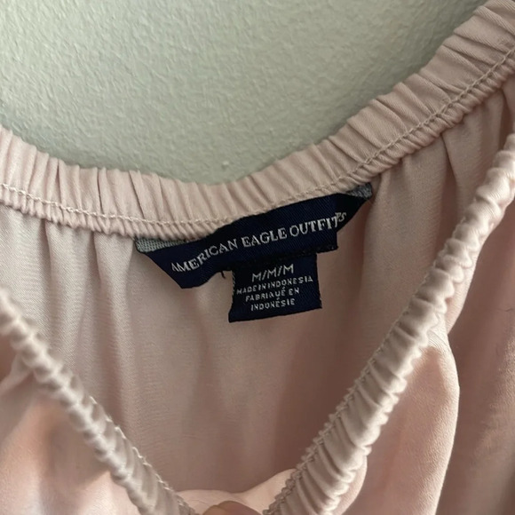 American Eagle satin off shoulder top size medium - Picture 3 of 5